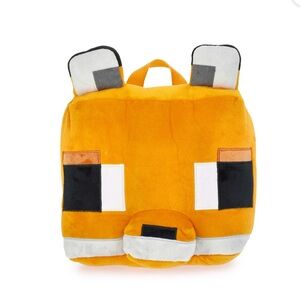 Minecraft Boys Fox Plush Backpack